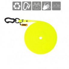 10166 10166 HONEYCOMB DOG LEASH NO HANDLE 10Mx1CM YELLOW