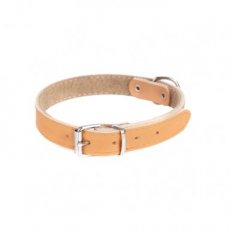 13612 13612 CLASSIC LEATHER FELT-LINED COLLAR 1,0x33 CM NAT