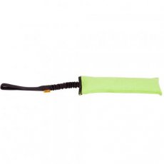 15597 AGILITY TUG - BUNGEE HANDLE, 8 X 27 CM - groen/zwart