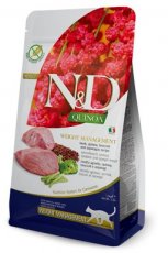 820001 N&D Quinoa Cat Weight Management Lamb 1.5 kg