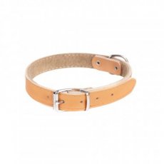 13608 13608 CLASSIC LEATHER FELT-LINED COLLAR 1,0x30 CM NAT