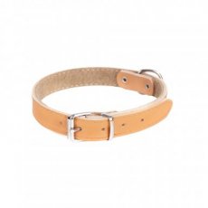 12011 CLASSIC LEATHER FELT-LINED COLLAR 2,0X55CM NATURA