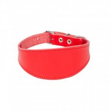 12362 GREYHOUND COLLAR,  1,6-4,5X28CM RED