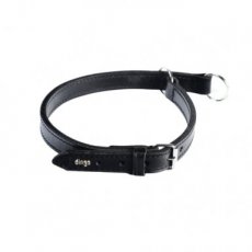 13578 13578 LEATHER CHOKE COLLAR, 2X60CM (45-57CM)