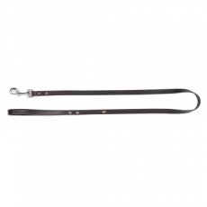 10024 LEATHER LEASH RIVETED 120 X 1,2 CM BLACK