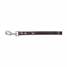 10605 10605 LEATHER SHORT LEASH 34 X 2 CM BLACK