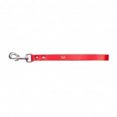 10608 10608 LEATHER SHORT LEASH 34 X 2 CM RED