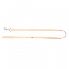 11125 SOFT LEATHER LEASH 20 MM X 120 CM NATURAL