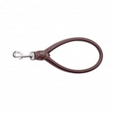 10603 10603 ROUND LEATHER SHORT LEASH 33 X 1,2 CM BROWN