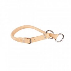 12241 12241 LEATHER ROUND CHOKE-COLLAR, 1,2x50CM, NATUR