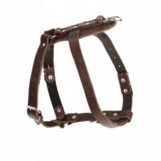 10667 10667 SOFT LEATHER TRACKING HARNESS 62-70 CM