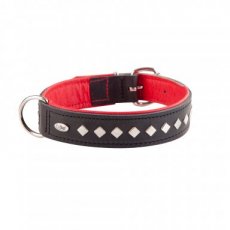 11440 11440 EXCLUSIVE COLLAR BLACK&RED,DECOR 4,5X70CM