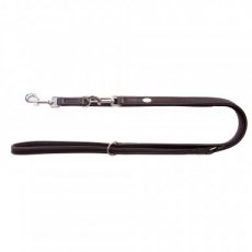 13830 13830 ROYAL LEATHER EXTENDABLE LEASH 2,0X200CM BLACK