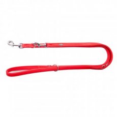 13832 13832 ROYAL LEATHER EXTENDABLE LEASH 2,0X200CM RED