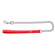 13838 13838 ROYAL CHAIN LEASH, 4,0x78cm RED