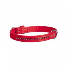 13936 13936 'GLAMOUR' COLLAR 1,4X25CM RED