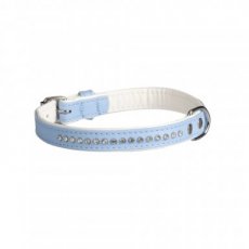 13952 13952 'GLAMOUR' COLLAR 1,4X25CM BLUE