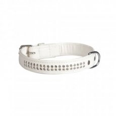 13990 13990 'GLAMOUR' COLLAR 2,2X47CM WHITE