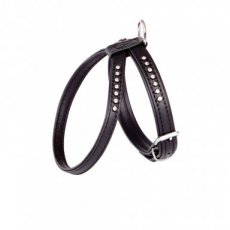 13120 13120  "GLAMOUR" HARNESS NR1 A:25CMB:35CM BLACK