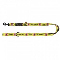 15364 15364'DO NOT PET' LEASH ADJUSTABLE 220 X 3 CM