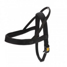 12918 12918 NYLON PULLING HARNESS SIZE M, BLACK-BLACK