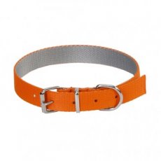 14544 ENERGY SILVER COLLAR, 1,6X45 CM GREY-ORANGE