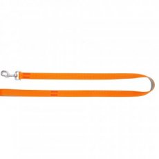 14720 14720 ENERGY SILVER SINGLE LEASH, 1,0X130CM GREY-ORANGE