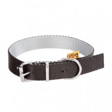 14400 14400 TWILIGHT SILVER COLLAR 1,0X35CM BLACK-GREY