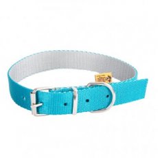 14401 14401 TWILIGHT SILVER COLLAR 1,0X35CM TURQUOISE-GREY