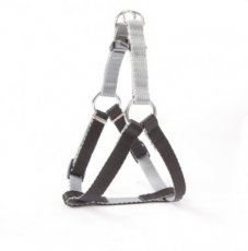 94448 94448 TWILIGHT SILVER HARNESS "FRED", SIZE 40 BLACK-GREY