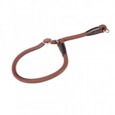 10429 10429 SNAKE CORD CHOKE COLLAR 55 X 1,2 CM BROWN