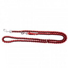 10285 SQUARE CORD LEAD 120-220 X 1,5 CM RED/BLACK