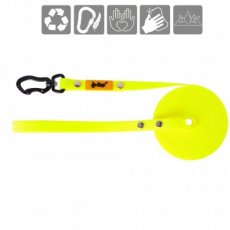 10170 10170 SOFT DOG LEASH WITH HANDLE 5Mx1,6CM YELLOW