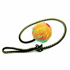 17297 17297 RETRIEVING BALL ON A 60CM ROPE (MEDIUM)