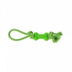 30075 30075 FRESH DOG CHASER+DENTAL BONE 30 CM GREEN