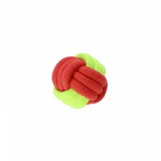 30086 30086 ENERGY CORD DOG BALL BRAIDED, 7 CM RED+GREEN