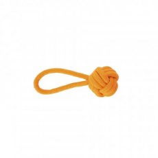 30087 30087 ENERGY CORD DOG BALL BRAIDED+HANDLE 6,5  ORA