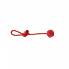 30092 30092 ENERGY DOG BALL BRAIDED+HANDLE 40 CM RED