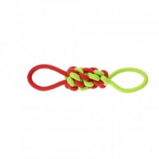 30110 30110 ENERGY BRAIDED TUG OF WAR 2 HANDLES 34CM R+G