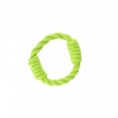 30113 30113 ENERGY BRAIDED DOG TOY RINGO 18 CM GREEN