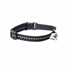 21533 CAT COLLAR WITH REFLEX, 34 CM, BLACK