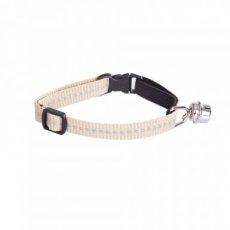 21534 CAT COLLAR WITH REFLEX, 34 CM, WHITE