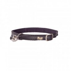 21270 BASIC' CAT COLLAR 1x34cm WITH BELL, BLACK