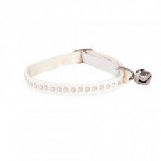 21269 GLAMOUR COLLAR WITH ELASTIC BAND 1X29CM WHIT