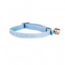 21262 21262 GLAMOUR COLLAR WITH ELASTIC BAND 1X34CM BLUE