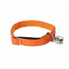 21538 21538 "ELEGANCE" CAT COLLAR 1x29CM ORANGE