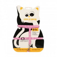 21022 21022 FUN CAT SET: LEAD 110CM + HARNESS, PINK