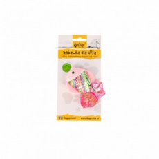 21163 CAT TOY FISH PINK