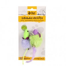 21194 PARTY MICE CAT TOY 2 PCS