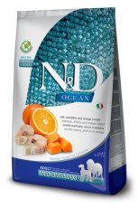 801051 N&D Ocean Cod with Pumpkin Adult Medi/Maxi 2.5 kg